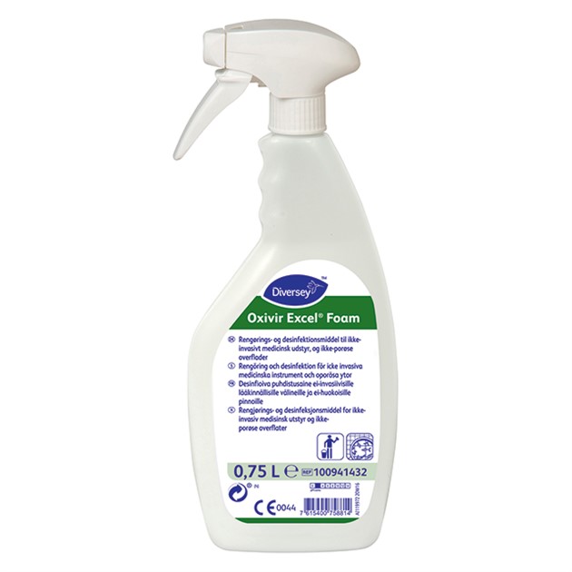 Ytdesinfektion Oxivir Excel 750ml spray/skum